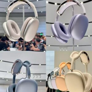 wireless over ear bluetooth headphones fully compatible with ios system, premium edition without active noise cancellation.
