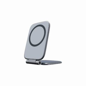 new vacuum magnetic phone holder for car navigation, foldable anti shake magnetic mount gadget tech
