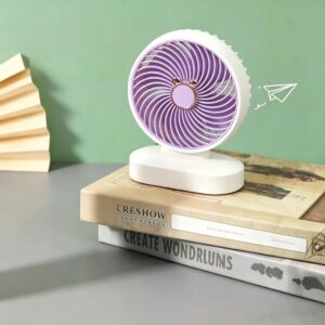 strong three level adjustable fan [adjustable three levels of airflow] mini desk fan, rechargeable, cute usb fan for dorms and offices.#cooling#gadgets chargeable silent portable