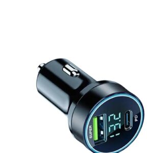 car charger super fast charging dual port cigarette lighter usb adapter multi functional car phone flash charger