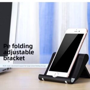 pe folding adjustable bracket for mobile phone stand bedside desktop multifunctional simple universal foldable live streaming support