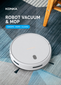 konka robot vacuum and mop