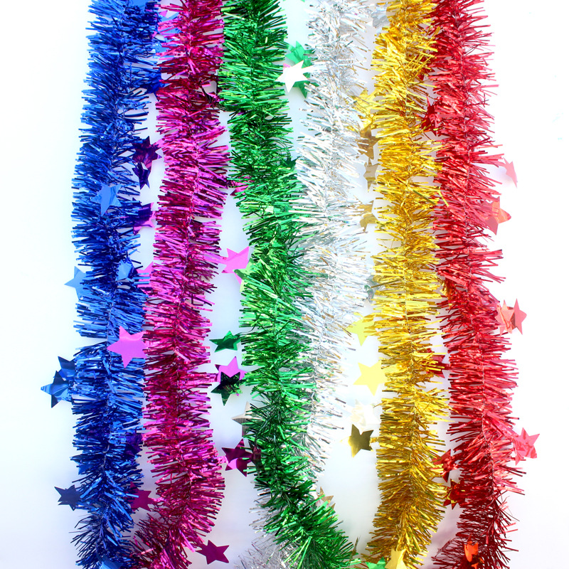 2026 Christmas Tinsel Garland detail image 5