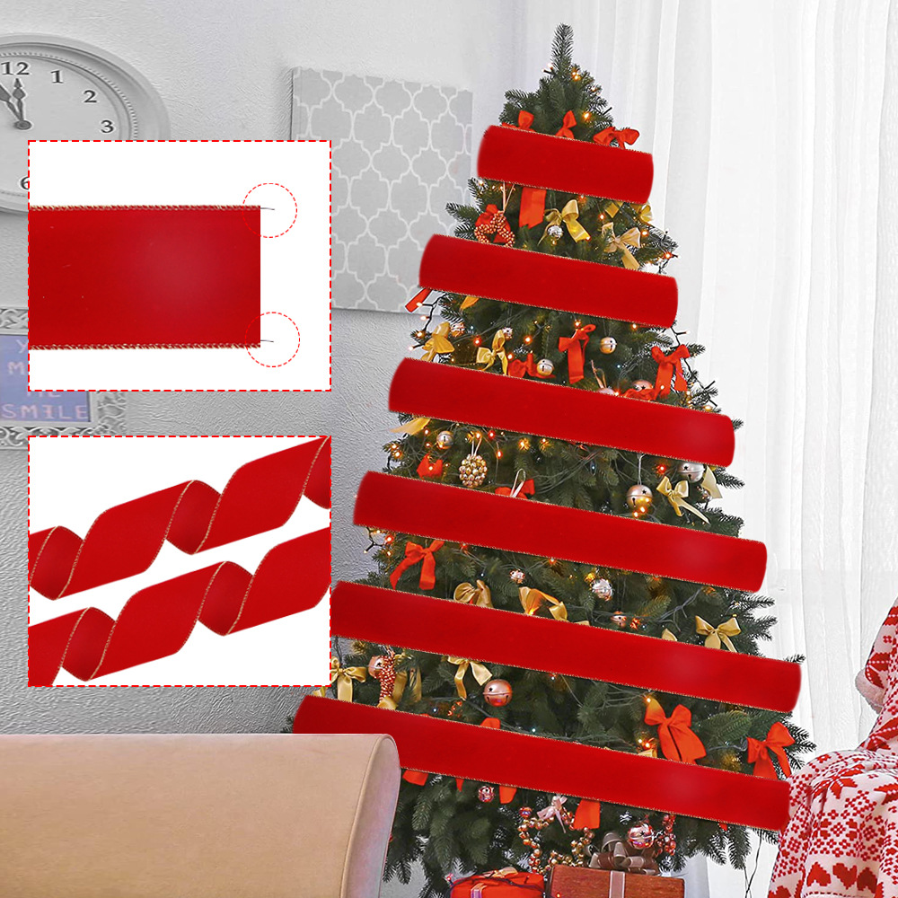 2026 10 m Gold Mini Christmas Tree detail image 6