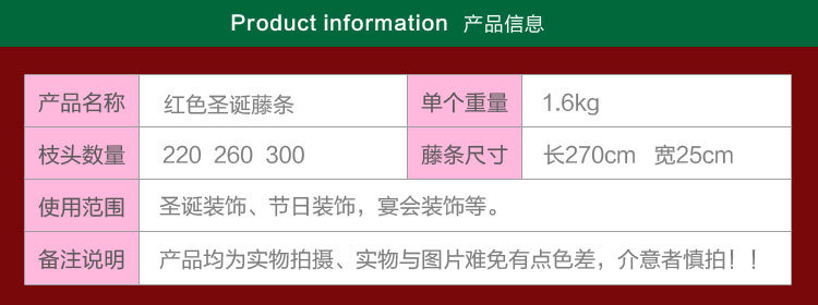 圣诞花环细节图2