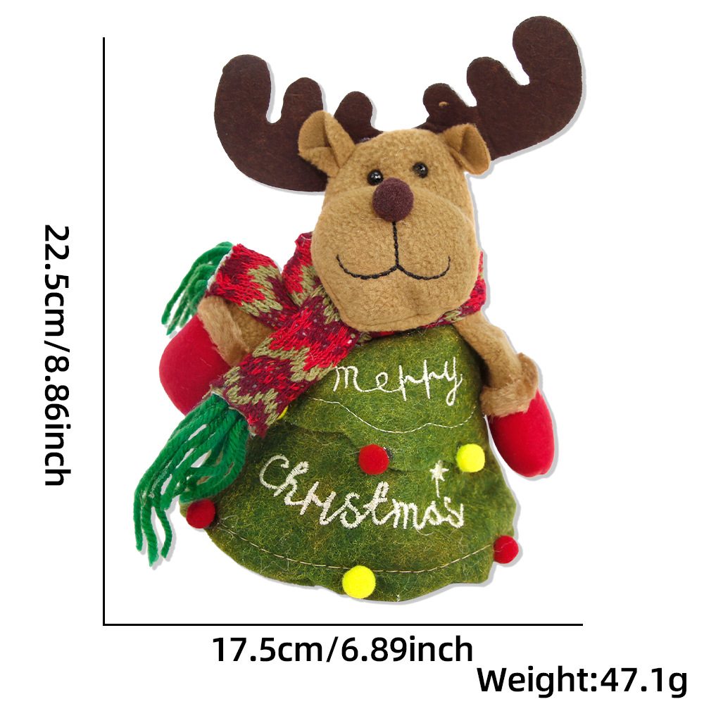 Christmas Felt Santa Reindeer Snowman Treat Bag detail image 8