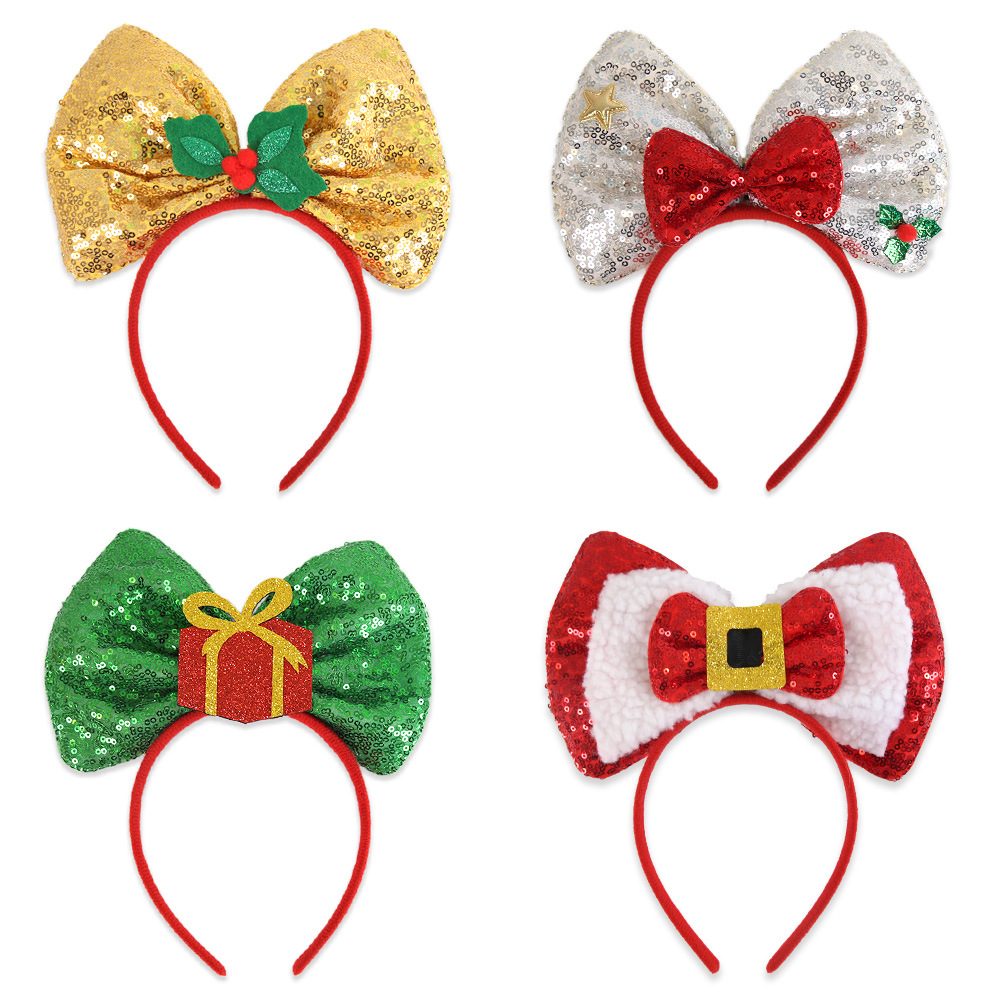 Christmas Glitter Headband detail image 10