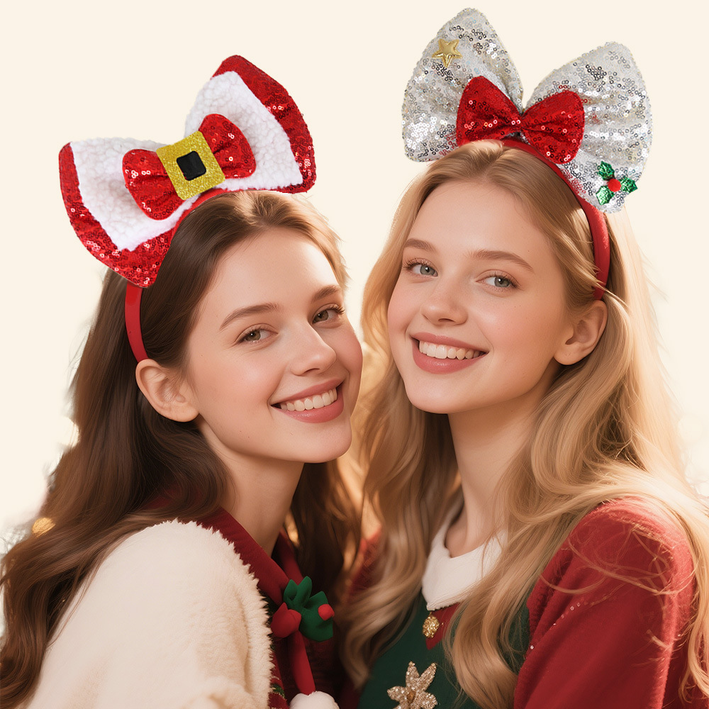 Christmas Glitter Headband detail image 11