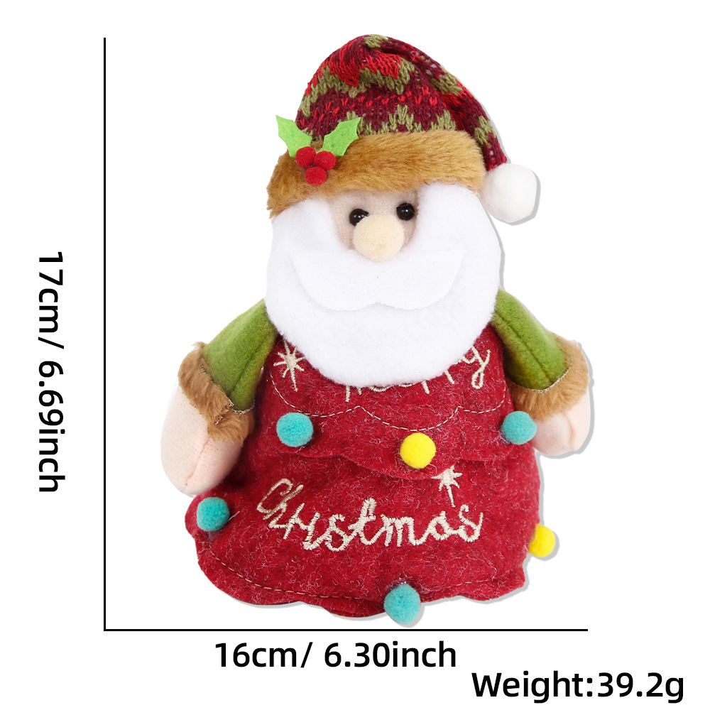 Christmas Felt Santa Reindeer Snowman Treat Bag detail image 7