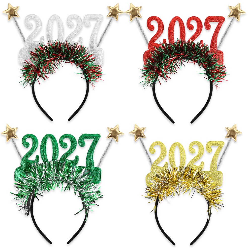 2027年圣诞星形发箍细节图6