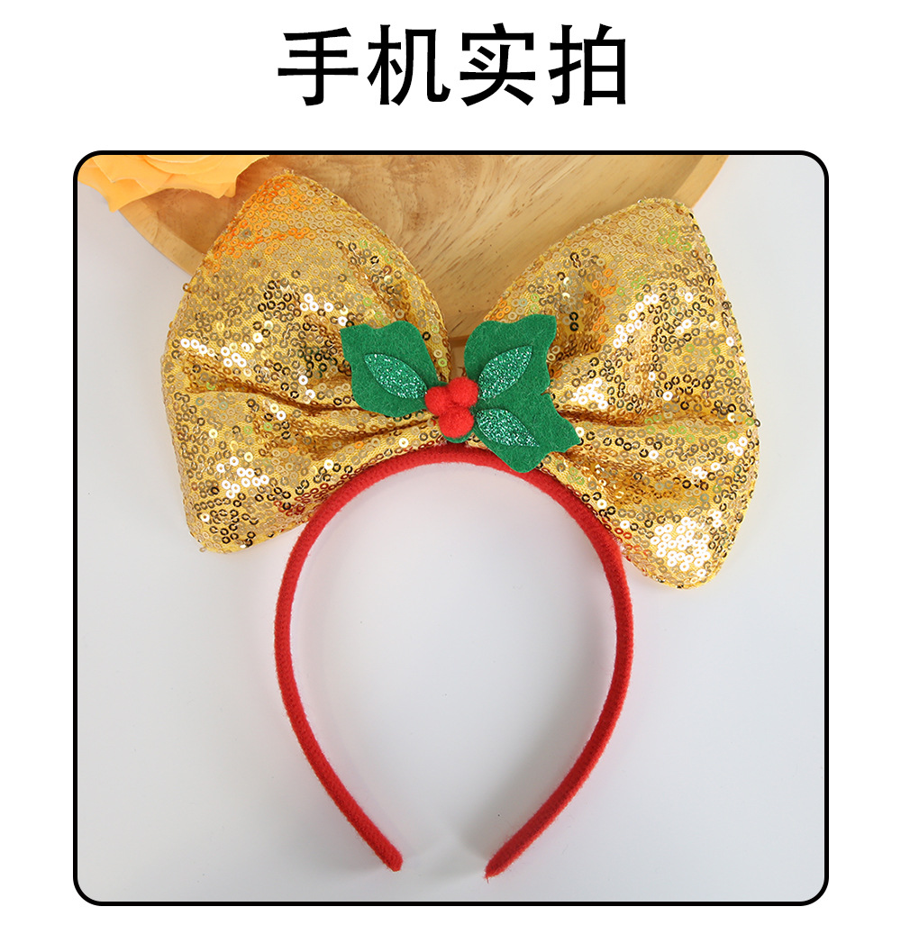 Christmas Glitter Headband detail image 13