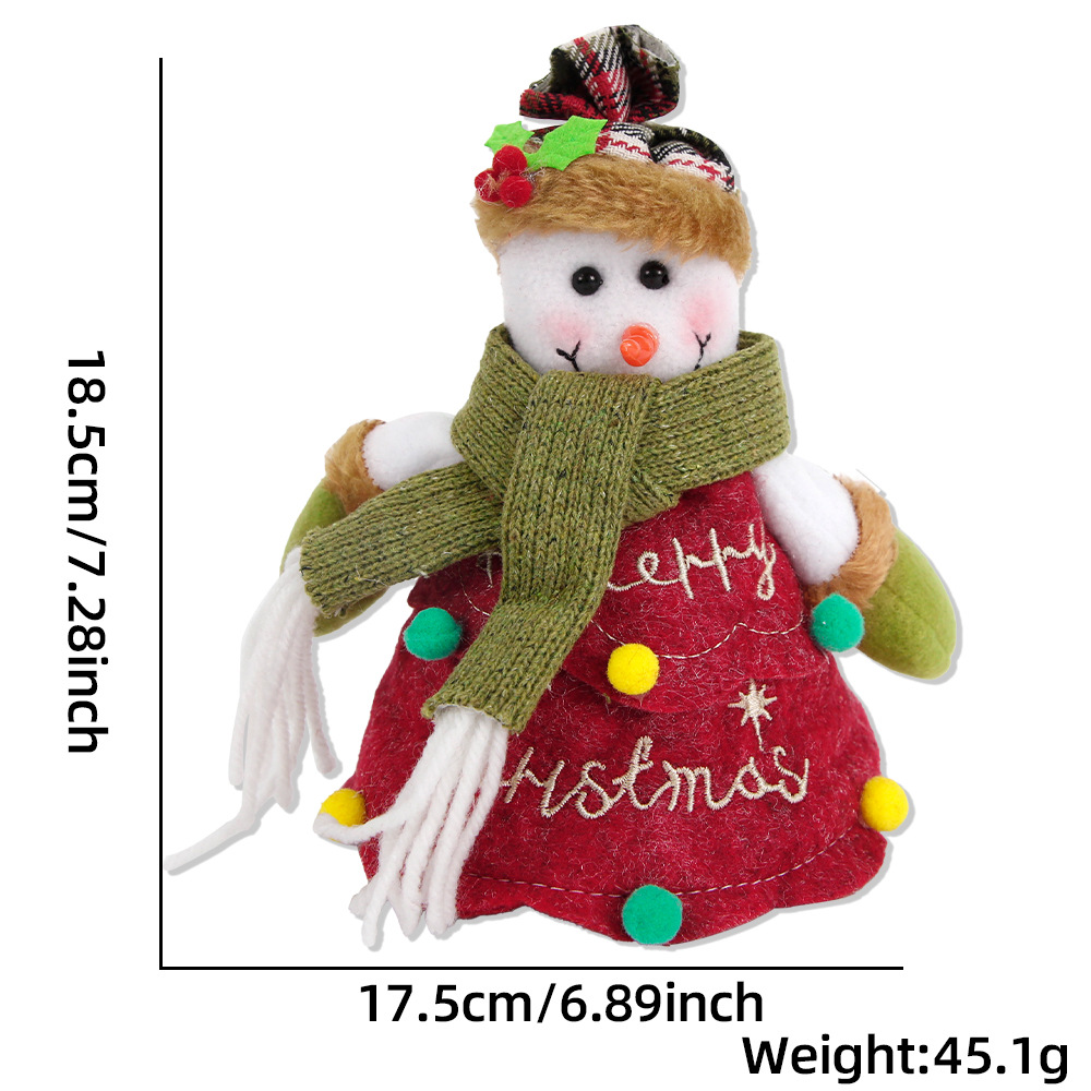 Christmas Felt Santa Reindeer Snowman Treat Bag detail image 9