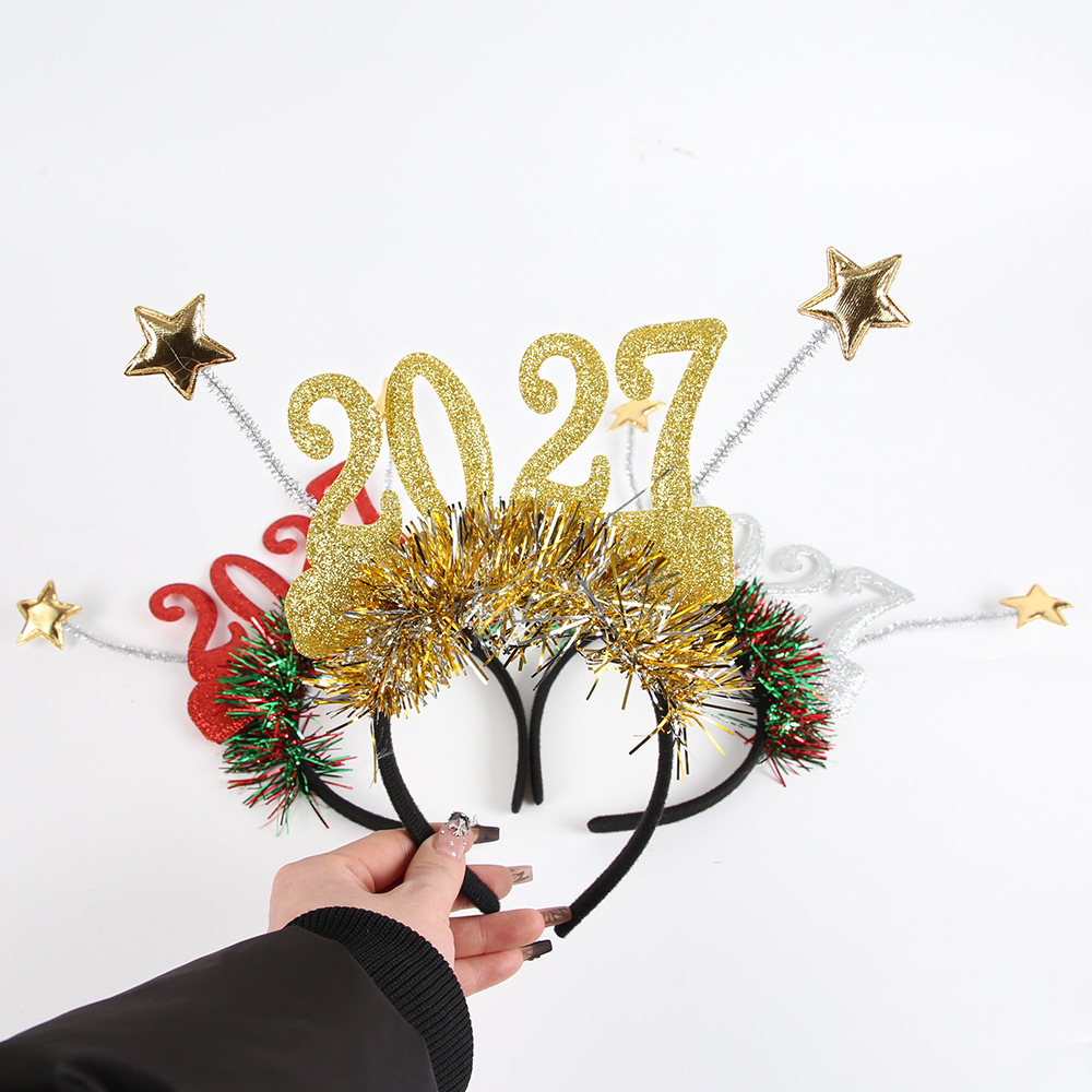 2027年圣诞星形发箍细节图19