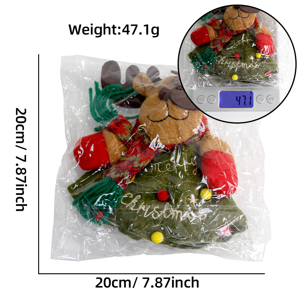 Christmas Felt Santa Reindeer Snowman Treat Bag detail image 14